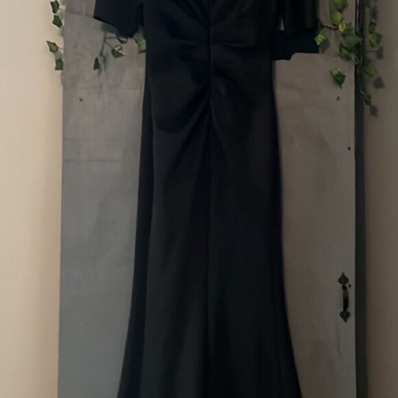 XSCAPE Black SCUBA Ruched NWT Size 16 - Picture 11 of 15